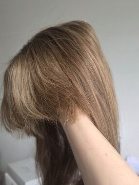 Crown Topper 4/ 613  Human Hair Extensions